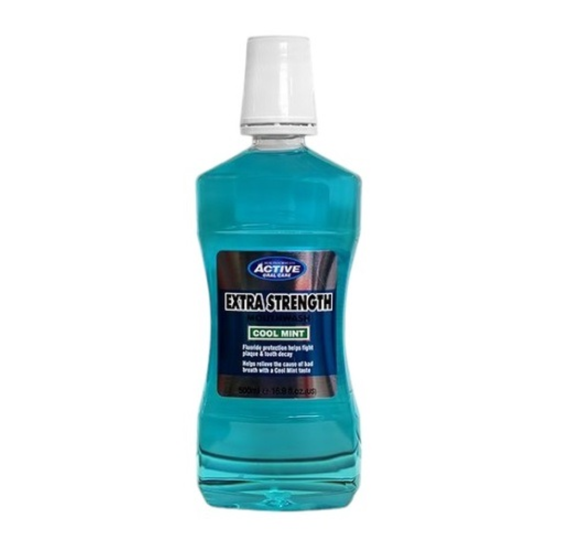 ACTIVE EXTRA STRENGHT MOUTHWASH COOL MINT 500ML